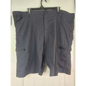 Mens 44 Wrangler‎ Outdoors Shorts Zip Cargo Utility Performance All Terrain Gear